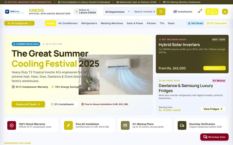 VoltHome theme